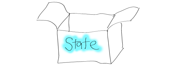 Boîte où ranger le state